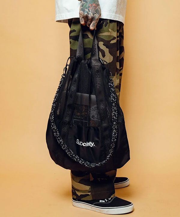 ���֥����ƥ� SUBCIETY Mesh shoulder tote bag 155-88099 subciety ��� �ȡ��ȥХå� ���������Хå� ��å���ȡ��� ���Х� ����̵�� ���ȥ꡼��