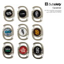 キーホルダー メンズ（2000円程度） サブサエティ SUBCIETY Carabiner 105-87749b subciety メンズ レディース カラビナ キーリング キーホルダー ストリート