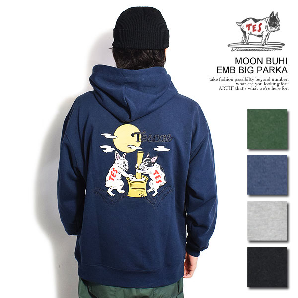 GhXT}[ The Endless Summer TES MOON BUHI EMB BIG PARKA c-24374302 Y p[J[ vI[o[ rbOVGbg  Xg[g