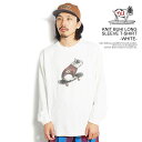 GhXT}[ The Endless Summer TES KNIT BUHI LONG SLEEVE T-SHIRT -WHITE- ft-23774358w Y TVc  T  Xg[g