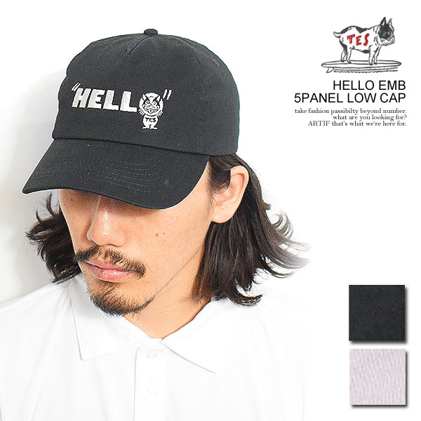 エンドレスサマー The Endless Summer TES HELLO EMB 5PANEL LOW CAP sd-23574707 メンズ キャップ ローキャップ スポーツキャップ 送料無料 ストリート