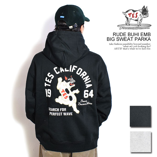 エンドレスサマー The Endless Summer TES RUDE BUHI EMB BIG SWEAT PARKA c-24774303 メンズ パーカー..
