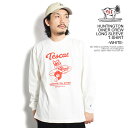 GhXT}[ The Endless Summer TES HUNTINGTON DINER CREW LONG SLEEVE T-SHIRT -WHITE- fh-24374311w Y TVc  T  Xg[g