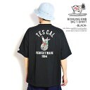 エンドレスサマー The Endless Summer TES BOWLING EMB BIG T-SHIRT -BLACK- c-25574330b メンズ Tシャツ 半袖 TES ビッグシルエット 送料無料 ストリート