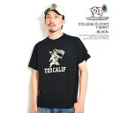 エンドレスサマー The Endless Summer TES COLLEGE FLOCKY T-SHIRT -BLACK- fh-25574337b メンズ Tシャツ 半袖 TES USコットン 送料無料 ストリート(4)