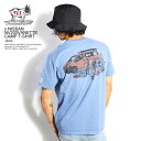 GhXT}[ The Endless Summer TES x NISSAN NV200VANETTE CAMP T-SHIRT -SAX- fh-2574616s Y fB[X TVc   Xg[g