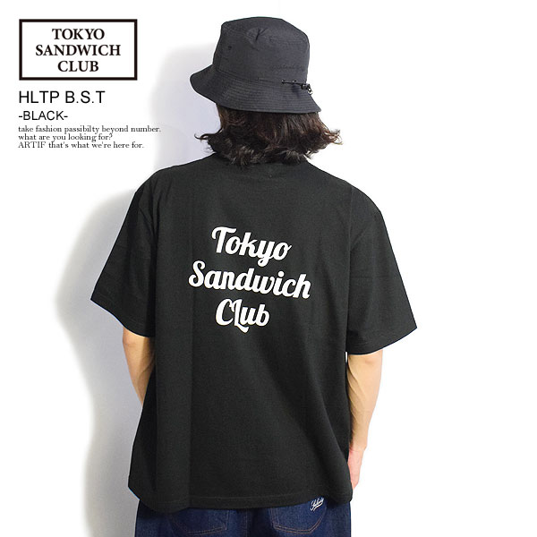 gELEThEBb`Nu TOKYO SANDWICH CLUB T.S.C-HLTP B.S.T -BLACK- tsc-22-0066b Y fB[X TVc   Xg[g