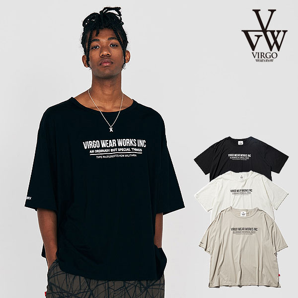 2024 春夏 先行予約 5月～6月入荷予定 ヴァルゴウェアワークス VIRGOwearworks Ultimate  Logo vg-cut-480 メンズ Tシャツ 送料無料 キャンセル不可