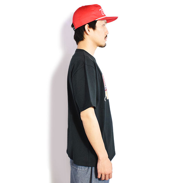 ウィアード WEIRDO KEEP ON FUCKIN' - S/S T-SHIRTS -BLACK- wrd6126b メンズ Tシャツ 半袖 バインダーネック クルーネックTシャツ アメカジ 送料無料 2