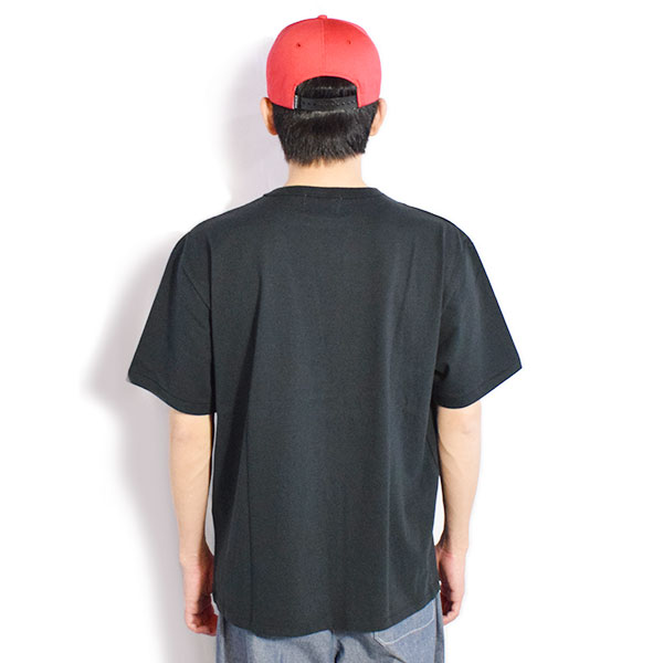 ウィアード WEIRDO KEEP ON FUCKIN' - S/S T-SHIRTS -BLACK- wrd6126b メンズ Tシャツ 半袖 バインダーネック クルーネックTシャツ アメカジ 送料無料 3