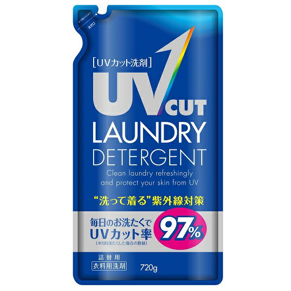 UVカット 洗剤　720g 詰め替え お洗濯