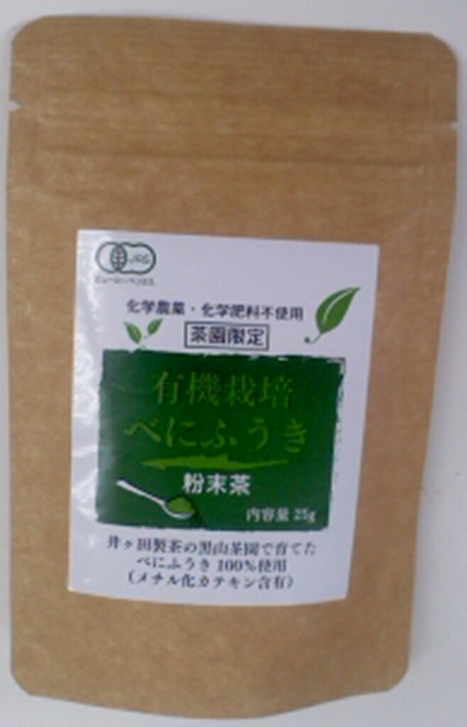 【日本茶】粉末茶（宮崎茶）（宮崎県産）（井ケ田製茶）【有機栽