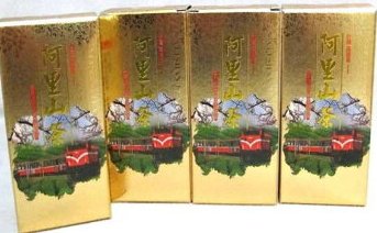 ＊【ウーロン茶】【贈答品ギフト】　【台湾烏龍茶】　阿里山高山茶　（手摘み）　150gr入り4箱詰め合わせ　熨斗可　　代引不可　特別取り寄せ品