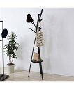 ハンガーラック コートハンガー ポールハンガー 北欧風 機能デザイン重視 ホワイト/ブラウン 幅45cm 1人暮らし ニッセン nissen