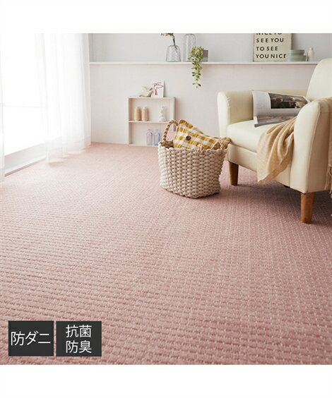 カーペット・ラグ カーペット 防ダニ 抗菌防臭 約 261×352cm ニッセン nissen