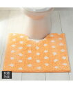 抗菌防臭 加工 ふんわリッチトイレ マット トイレ ピンク〜アイボリー おしゃれ かわいい ニッセン nissen