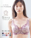 【ポイント10倍！5/7 10:59まで】ブラジャー 脇高フルカップブラジャー（チューリップ柄）（トリンプ） ニッセン nissen