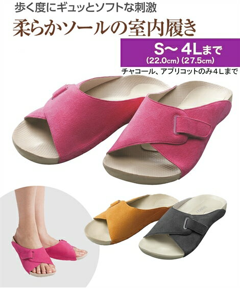 AKAISHI 靴 レディース アーチフィッター603 指圧 アプリコット/ローズ 22.0〜22.5/23.0〜23.5/24.0〜24.5cm ニッセン nissen