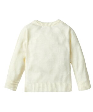 スヌーピー セーター ニット キッズ 男の子 女の子 ベビー 服 子供服 トップス キナリ/グレー 身長80〜130cm ニッセン