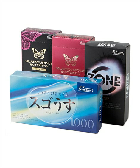 ☆ コンドーム 避妊具 スキン 人気のJEXアソートセット 30個 ニッセン nissen