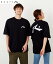 スポーツウェア トップス メンズ RUSTY オーガニック コットン Tシャツ 男女兼用 ブラック/ホワイト LL/3L/4L/5L ニッセン nissen
