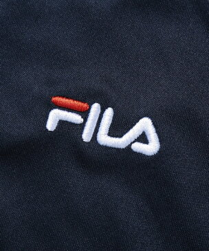 FILA パーカー メンズ フルジップ スタンドカラー ジャケット UVカット ネイビー系/黒系 M/L/LL ニッセン