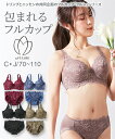 ブラジャー ショーツ セット レディース フルカップ 大花 ( トリンプ ) カシス/グレイッシュブルー C80_L〜E85_LL ニッセン nissen