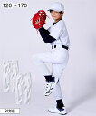 スポーツウェア キッズ 男の子 野球 パンツ 2枚組 子供服 ジュニア服 白 身長120/130cm ニッセン nissen