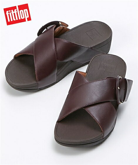 tBbgtbv fitflop T_ fB[X LULU BUCKLE SLIDES Black Lingonberry 22 23 24 25cm Ki AEgbg jbZ