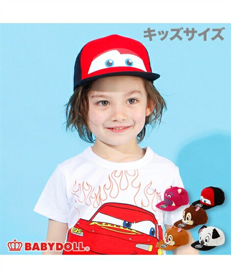 帽子 キッズ BABYDOLL ディズニー ツイル キャップ 4008 101/カーズ/チップ/デール/ロッツォ KIDS ニッセン nissenのサムネイル