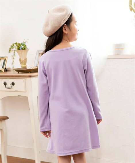 ワンピース キッズ 女の子 ポケット付 Aライン 子供服 ジュニア ミント系花柄/ラベンダー/赤系小花柄 身長140/150/160cm ニッセン nissen