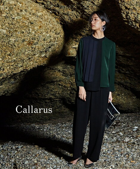 ѡƥɥ쥹 ѥ ǥ Callarus Asymmetry Pleats Blouse Wide Pants Setup Dress շ/꡼ S/M/L 뺧 󼡲 Ϫ ƤФ եޥɥ쥹 ˥å nissen