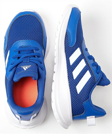 スニーカー キッズ adidas 運動靴 TENSAUR RUN K 男の子 女の子 EG4125 EG4126 EG4128 コアブラック/ショックピンク/チームロイヤルブルー 17〜24cm ニッセン nissen