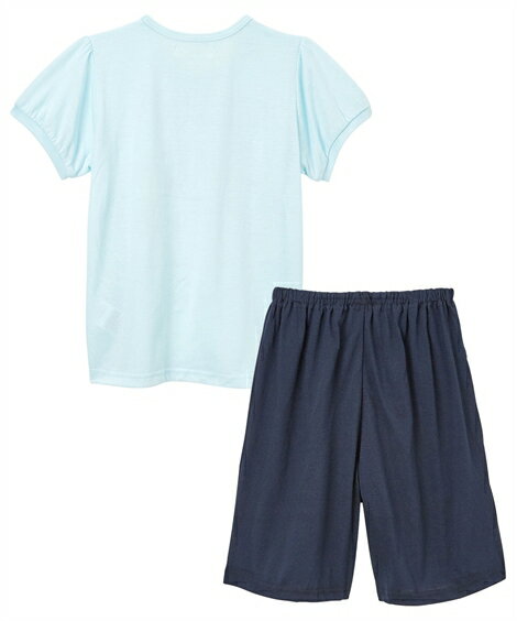 パジャマ キッズ 女の子 マイメロディ 半袖 子供服 ジュニア服 サックス/ピンク 身長130/140/150/160cm ニッセン nissen