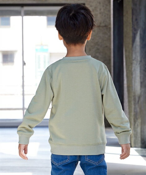 トレーナー キッズ ポケット付 男の子 女の子 子供服 ジュニア服 グレーカーキ/ブルーグレー/ベージュ 身長140/150/160cm ニッセン nissen