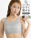【店内全品対象★25%OFFクーポン配布中★先着1,500名限定 7/4 20時開始】ノンワイヤーブラジャー 大きいサイズ レディース ペタッとチイサクする チイサクシヤ カーキ/グレイッシュサクラ D85~F95 ノンワイヤー ブラジャー 女性 インナー ニッセン nissen