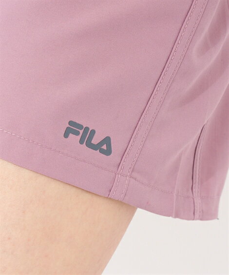 FILA 水着 ラッシュガード レディース 水陸両用 ボード ショーツ カーキ/ダークピンク/ネイビー/ブラック 3L/4L/5L ニッセン nissen