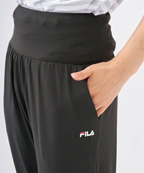 FILA 水着 ラッシュガード レディース 水陸両用ルーズ パンツ ブラック 3L/4L/5L ニッセン nissen