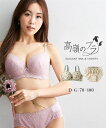 【店内全品対象★25%OFFクーポン配布中★先着1,200名限定 5/9 20時開始】ブラジャー ショーツ セット レディース 高嶺の 脇スッキリタイプ ファー...