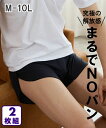 【店内全品対象★25%OFFクーポン配布中★先着1,500名限定 7/4 20時開始】トランクス 大きいサイズ メンズ まるでNOパン ニット 2枚組 冬 黒2...