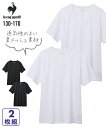 肌着 インナー lecoq キッズ ルコックスポルティフ 裏メッシュV首 半袖 シャツ 2枚組 男の子 子供服 ジュニア服 黒2枚組/白2枚組 身長130/14...
