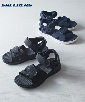 SKECHERS サンダル メンズ スケッチャーズ GO CONSISTENT SANDAL BBK/NVBK 25/26/27/28cm ニッセン nissen
