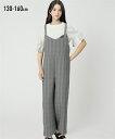 ボトムス キッズ サロペット 女の子 子供服 ジュニア服 身長140/150/160cm ニッセン nissen