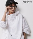 【店内全品対象★25%OFFクーポン配布中★先着1,200名限定 5/9 20時開始】ジャケット アウター 大きいサイズ レディース アノラック パーカー シッ...
