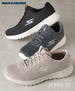 SKECHERS レディース スケッチャーズ GO WALK JOY 靴 シューズ BLACK×WHITE/CHARCOAL/TAUPE 22.5〜25.5cm ニッセン nissen