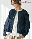 【店内全品対象★25%OFFクーポン配布中★先着1,200名限定 5/9 20時開始】ジャケット アウター レディース ドロップ ショルダー デニム Otona...