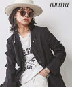 【店内全品対象★25%OFFクーポン配布中★先着1,200名限定 5/9 20時開始】アウター ジャケット アウター 大きいサイズ レディース 麻混ノーカラー ...