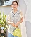 ニット セーター 大きいサイズ レディース サマーメッシュ 制服 オフィス 産前 産後 オフホワイト/ピンクベージュ/黒 L/LL/3L/4L/5L ニッセン nissen