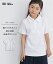 ポロシャツ スクール 子供服 キッズ 綿100% カノコ 半袖 吸水速乾 制服 学生服 通学 通園 学校用 白 ..