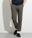 【全品対象クーポン配布中★先着100名 50%OFF★先着3,000名 25%OFF!6/4 20時開始】スラックス メンズ 2WAY ストレッチ サッカー イージー UVカット ビジネス 仕事 オフィス ネイビー/ブラウン S/M/L/LL/3L ニッセン nissen